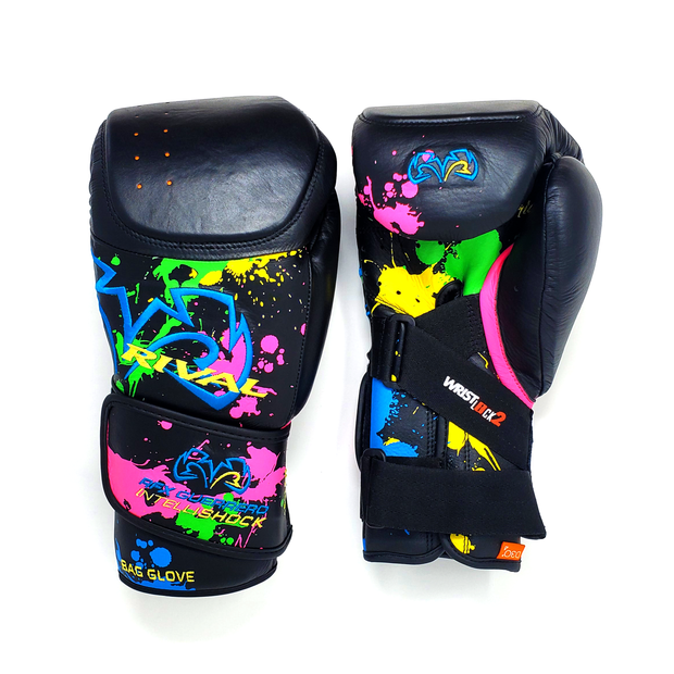 Rival RFX-Guerrero Intelli-Shock Bag Gloves Paint Splash Edition